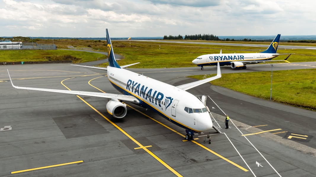 Ryanair adds midterm break capacity on six Ireland West Airport routes