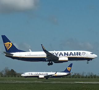 9H-QCL Boeing 737-8AS Malta Air operates Dublin-Kerry flight