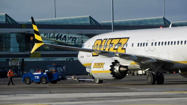 Buzz operates Sofia and Vilnius routes to Dublin on behalf of Ryanair