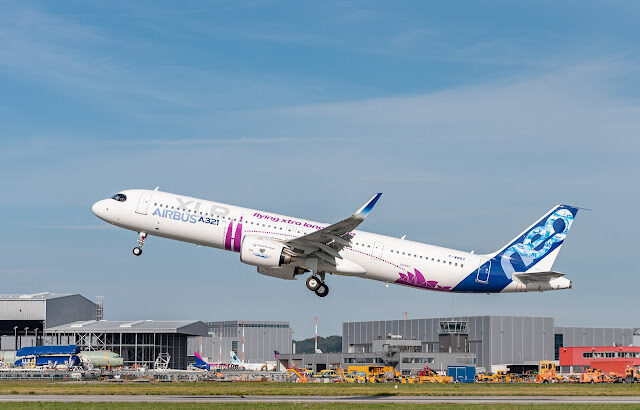 Airbus A321XLR long duration test flights over Ireland