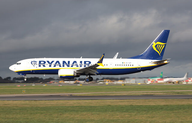 90th Boeing 737 MAX delivered to Ryanair Group