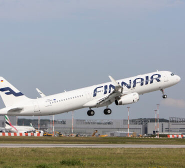 MSN 5758 FinnAir A321 First Flight