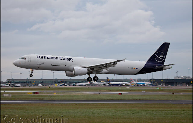 Lufthansa Cargo A321F 1st year of Dublin Service