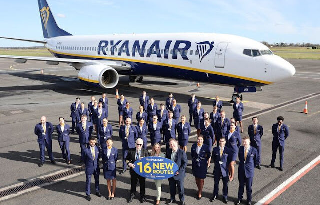 Ryanair Group reopens Belfast International base