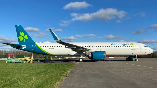 Aer Lingus 8th Airbus A321LR returns to service