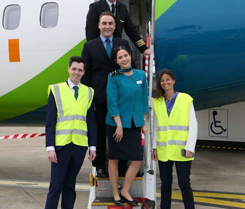 Take Off for Aer Lingus Regional 30th route Dublin-Brest