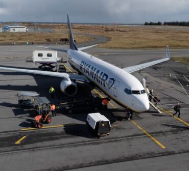 Ryanair B737NG Ireland West Airport