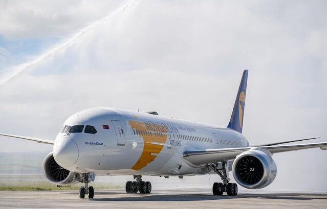 Irish Registered Boeing 787 Delivered to MIAT Mongolian Airlines