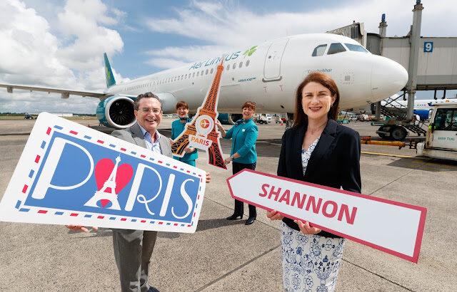 Shannon Airport A321LR Paris CDG