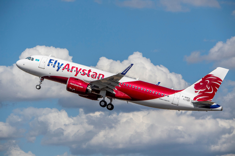 8th Irish registered Airbus A320neo delivered to FlyArystan