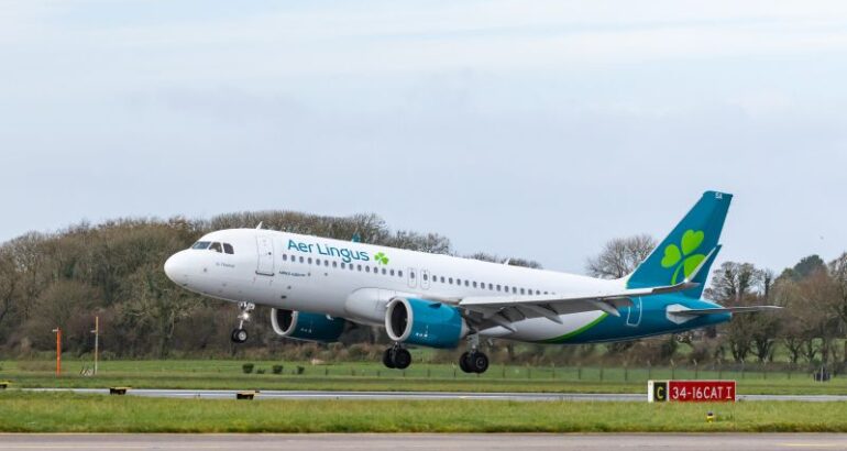 Aer Lingus bases new Airbus A320neo at Cork, launches new Lyon route