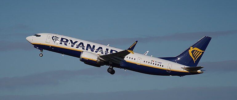 Ryanair bases 2nd Boeing 737MAX at Shannon Airport