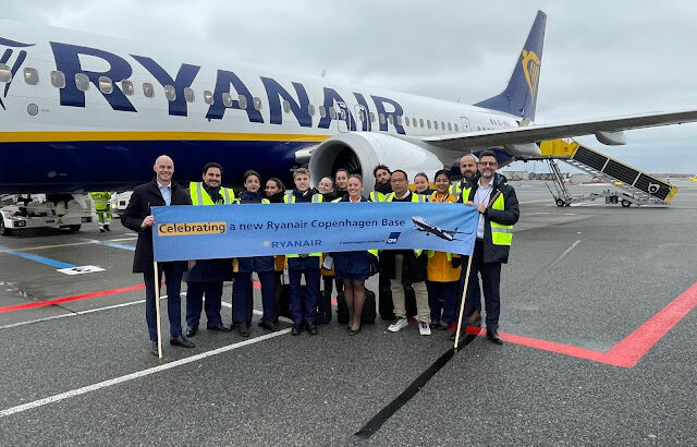 Ryanair Reopens Copenhagen Airport (CPH) Base