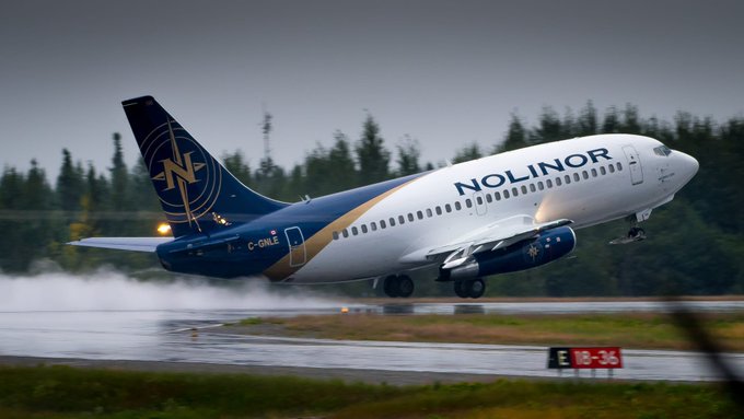 Nolinor Aviation returns former Aer Lingus Boeing 737-200 to service