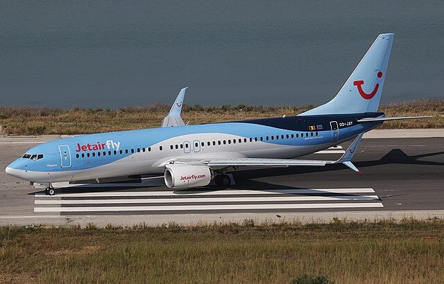 OO-JAY Boeing 737-800 TUI Belgium Ferried to Shannon