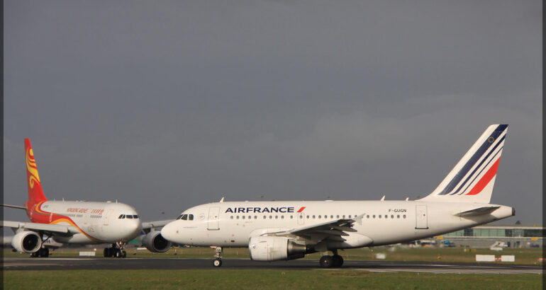 First Air France Airbus A318 operates to Cork Airport