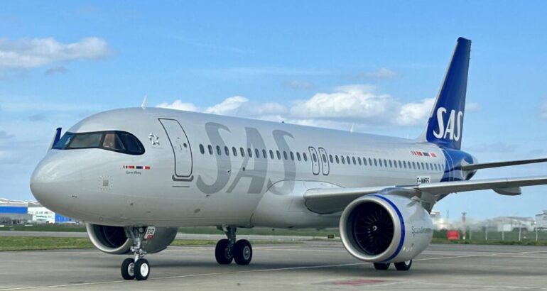 SAS Connect 30th Airbus A320Neo Delivered