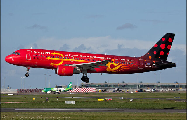 Brussels Airlines operates once-off Dublin charter flights