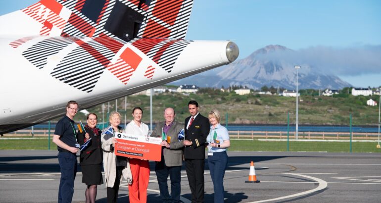 Take Off for Loganair year-round service to Donegal