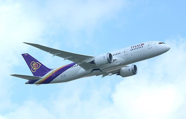 First of three AerCap Boeing 787-9 aircraft delivered to Thai Airways