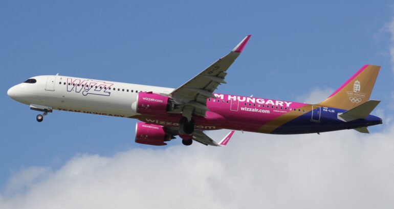 Wizzair operates A321Neo Dublin football charters