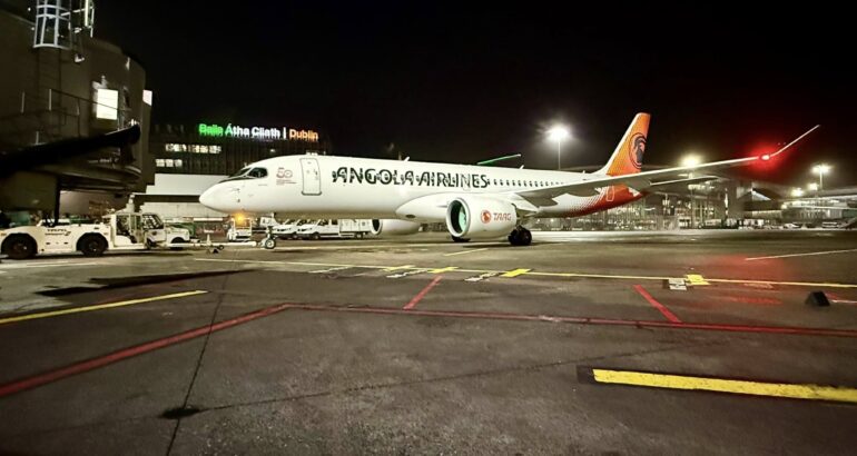 TAAG’s Fourth A220-300 Delivery via Dublin