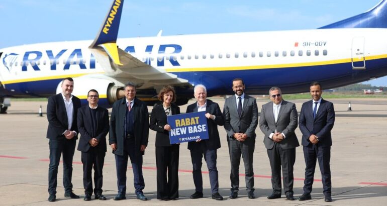 Ryanair Opens Fifth Moroccan Base at Rabat