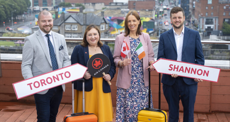 Air Canada Announces New Non-Stop Shannon-Toronto Service